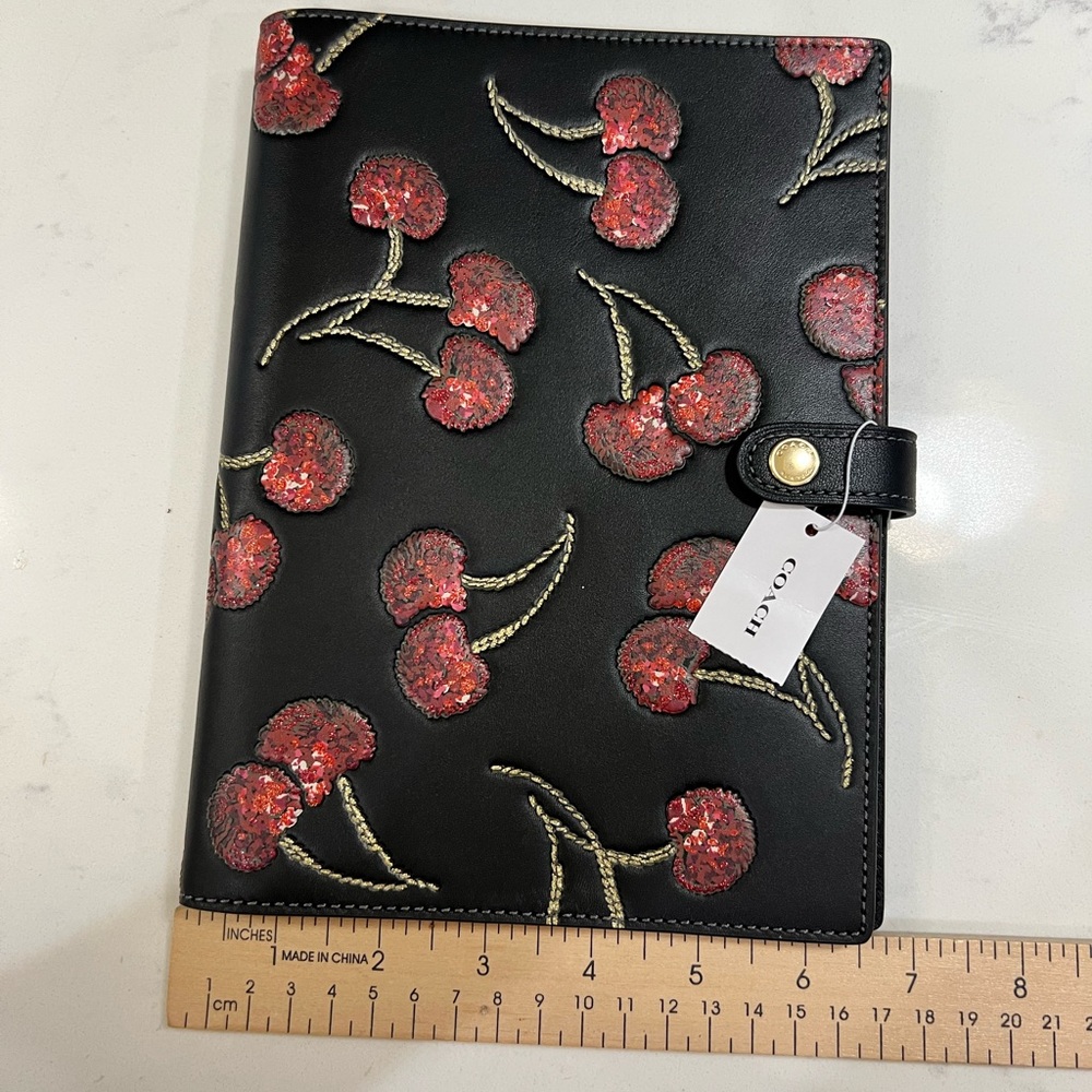 COACH NEW CHERRY NOTEBOOK ๐ - Picture 9 of 11